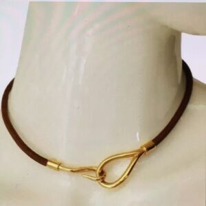 Hermes double wrap bracelet or choker